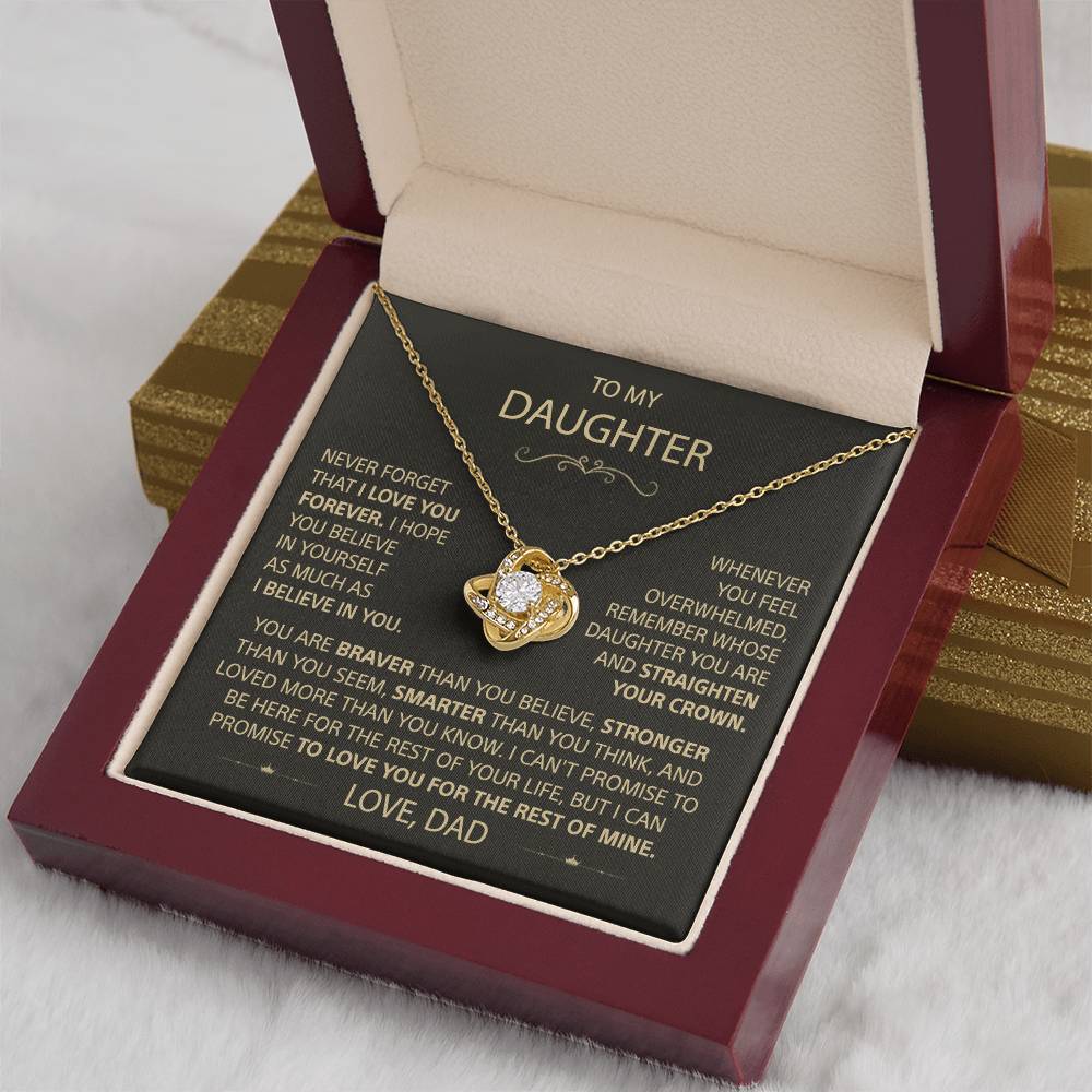 To my Daughter - Never forget that I love you, Dad - Trybe