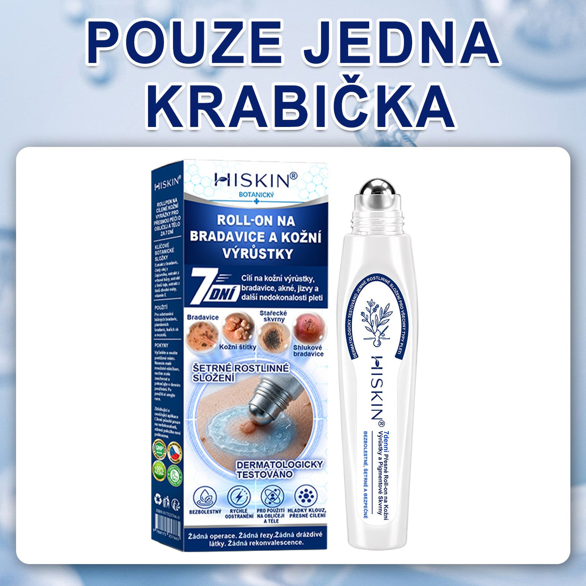 Oficiální značkový obchod | Hiskin® 7denní odstraňovač skvrn a pigmentových skvrn (Bezbolestný rollerball bez jizev)🐬