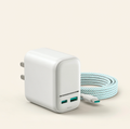 Flux 65 – 65 W GaN III Three-Port Travel Charger