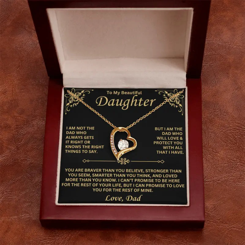 To My Daughter – A Heart of Love from Dad